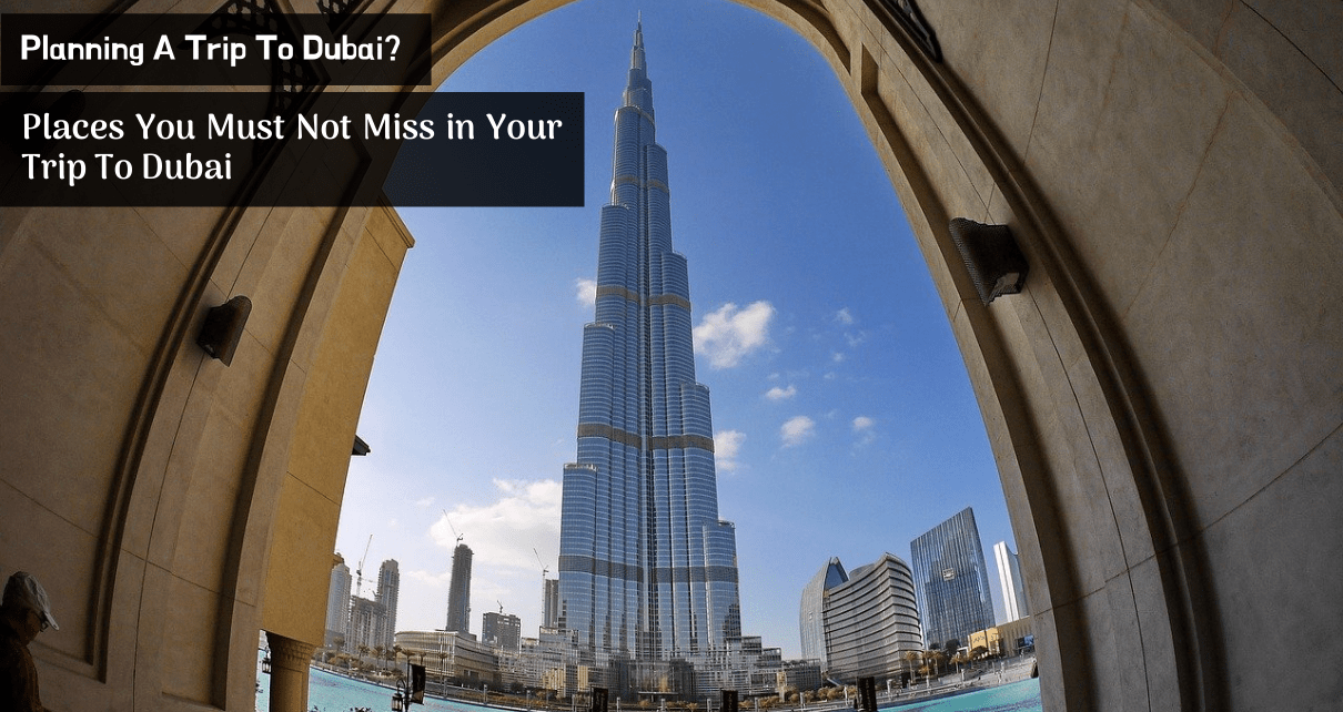 Places To Visit in Dubai