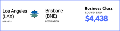 Los Angeles to Brisbane