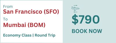 San Francisco to Mumbai Economy Class